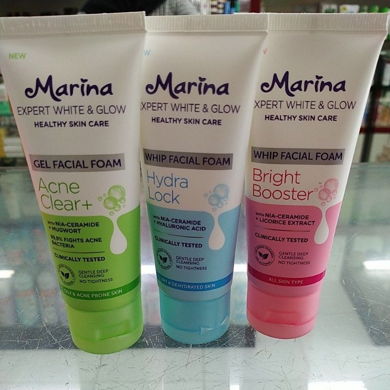 Marina Expert White & Glow Facial Foam
