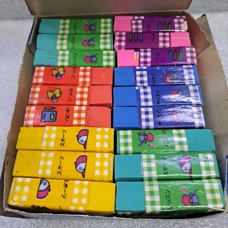 

[ ECER MURAH ] Stip Apusan Eraser Penghapus Mikimoto Fancy ( Ukuran 4.5 x 1.1 x 1.1 cm )