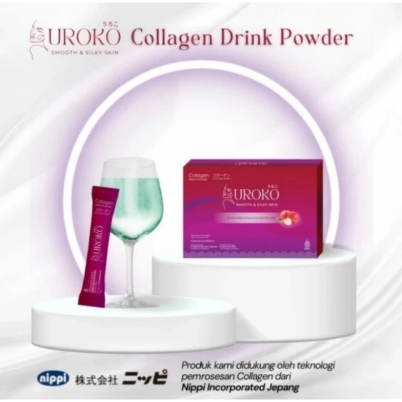 Uroko Collagen Minuman Pemutih Tubuh BPOM Ampuh
