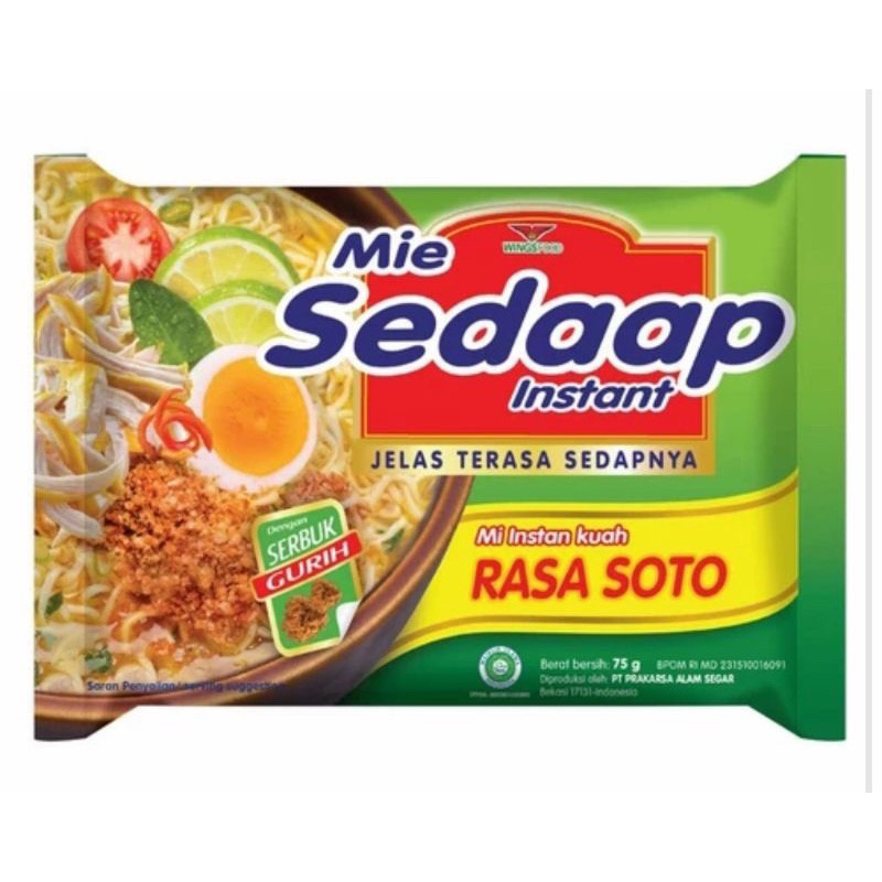 

Mie sedaap rasa Soto 75g