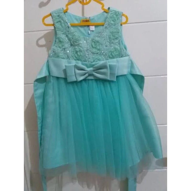 DRESS ANAK HMIN BAHAN BROKAT