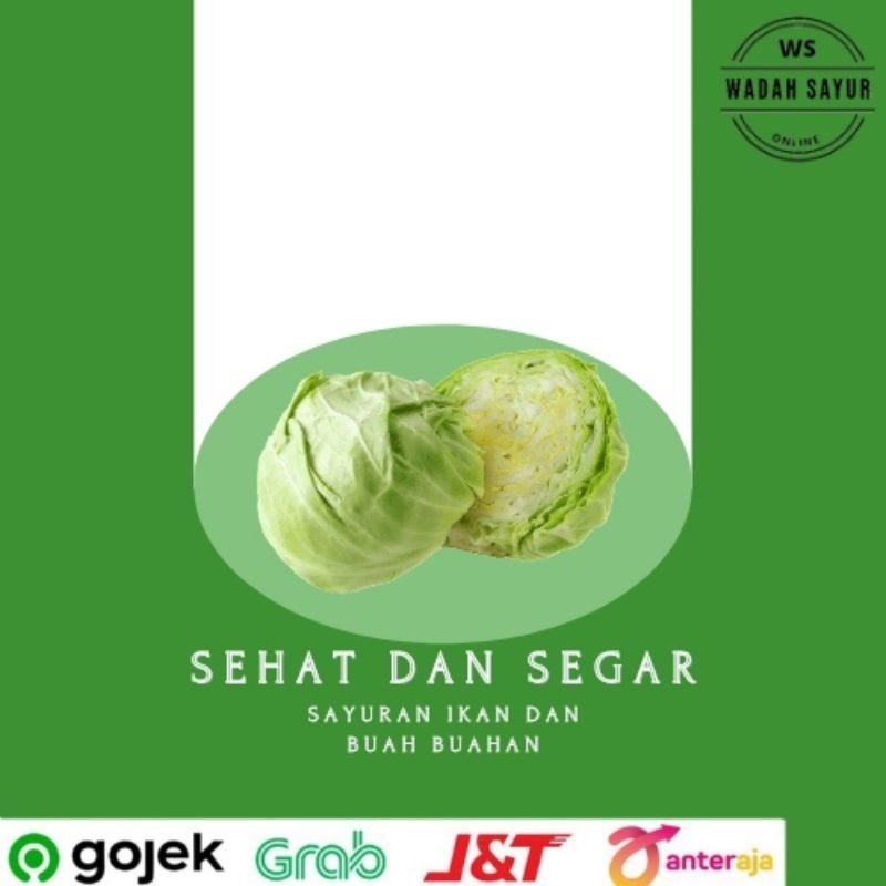 

Kol Segar ( 500 Gram ) | Wadah Sayur Bogor