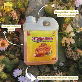 

Ottoman Multiflora Honey Madu Murni Asli 100% Multiflora Raw Honey Original