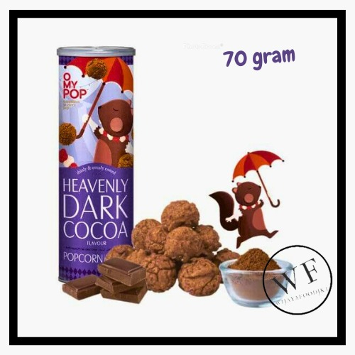 

Omypop Popcorn Dark Cocoa Toples / Popcorn rasa cokelat 70grm