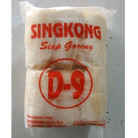 

D9 singkong siap goreng