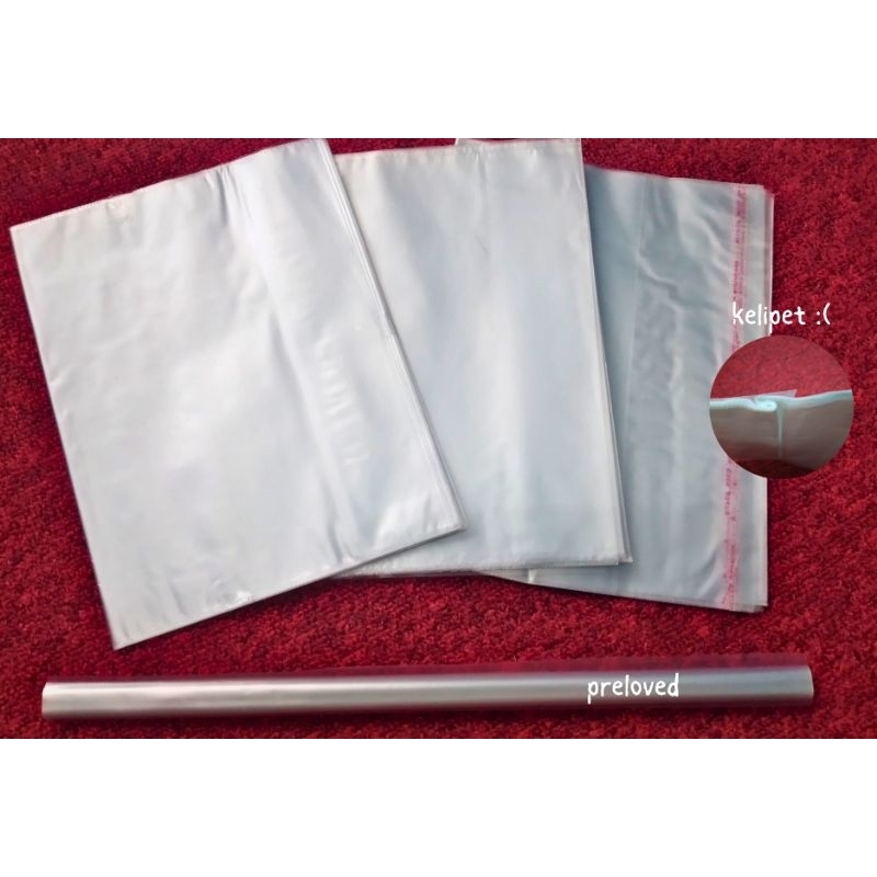 

[BACA DESC] sampul buku doff pvc A5 kwarto new preloved