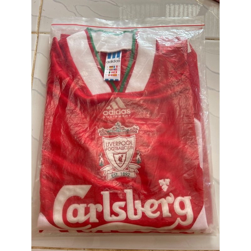Jersey Retro Liverpool Home 1993/1995 Lengan Panjang