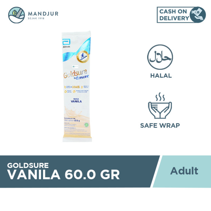 

Goldsure by ensure vanilla 60.6 gr