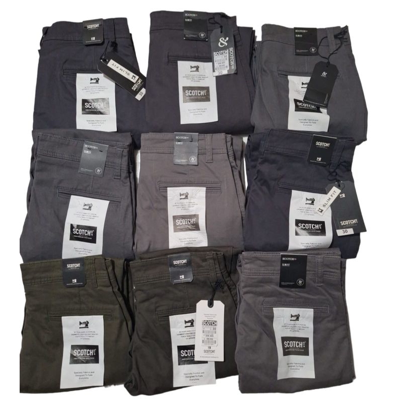 Celana Panjang Chinos SCOTCH Original size 29,30