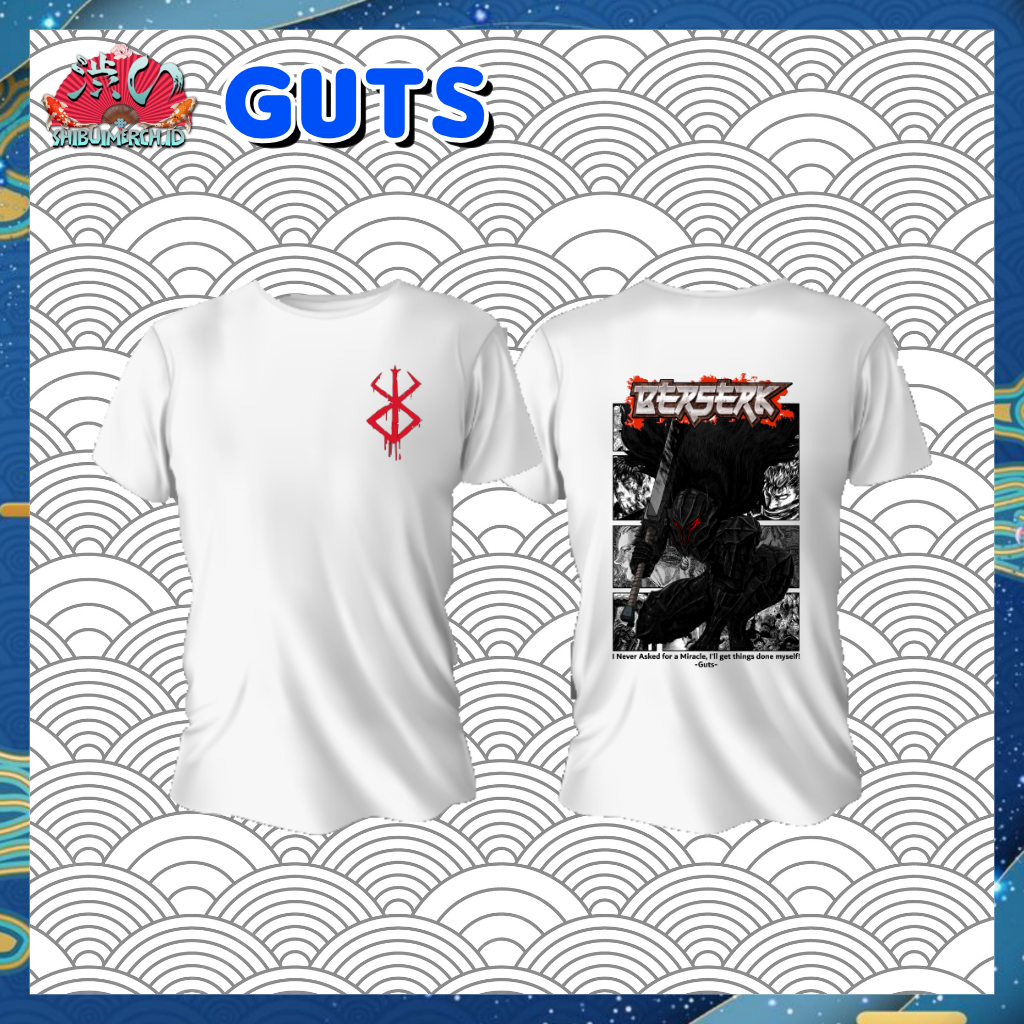 kaos Anime Guts Berserk