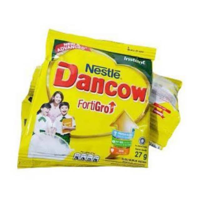 

Susu Dancow Renceng 29gr ( 1 renceng isi 10 sachet )