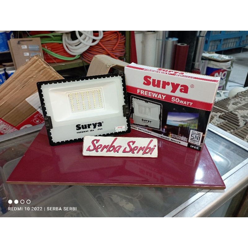 (LAMPU SOROT SURYA FREEWAY) Lampu sorot Led Fireway Surya