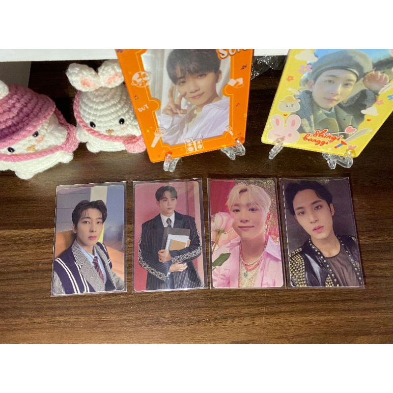 Wonwoo, Mingyu, Seungkwan Photocard
