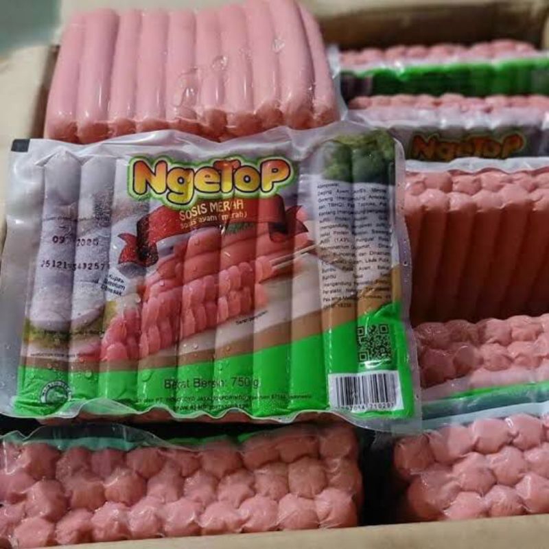 SOSIS NGETOP 750gr/sosis sapi merah sosis ayam merah 750gr