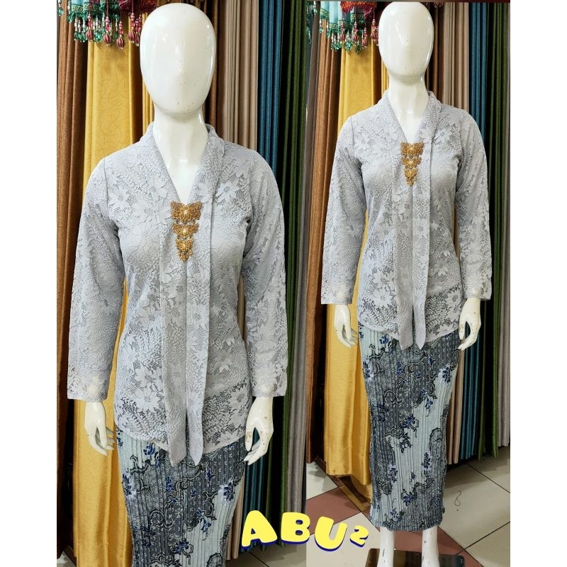 Kebaya Brokat Floy / Kebaya Tunik / Tunik Brokat / Kebaya Modern / Kebaya Kondangan / Kebaya Wisuda / Tunik Kebaya / Kebaya / Kebaya Pesta / Tunik / Floy