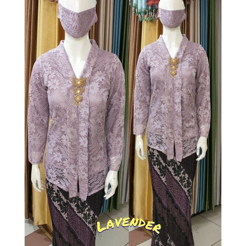 Kebaya Brokat Floy / Kebaya Tunik / Tunik Brokat / Kebaya Modern / Kebaya Kondangan / Kebaya Wisuda / Tunik Kebaya / Kebaya / Kebaya Pesta / Tunik / Floy