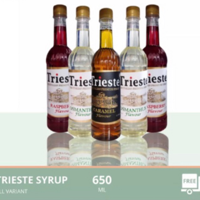 

Sirup trieste full 650ml