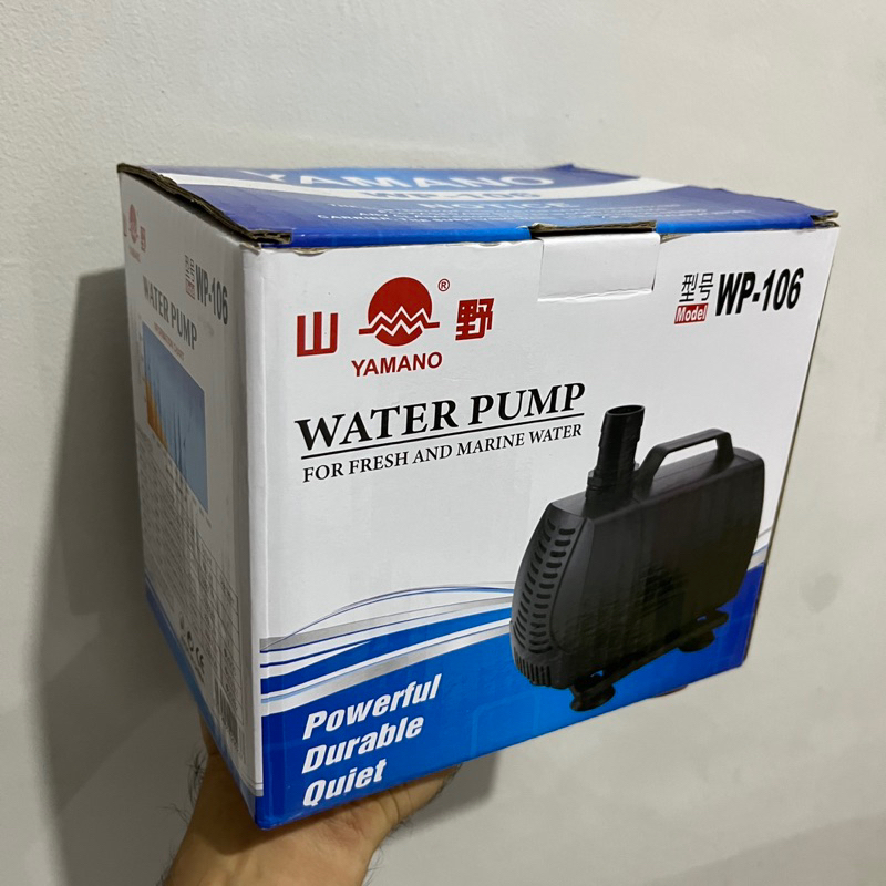Yamano WP106 WP 106 Pompa aquarium Aquascape kolam Hidroponik