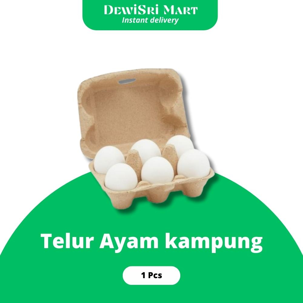 

Telur Ayam Kampung 1 Biji - Dewi Sri Mart