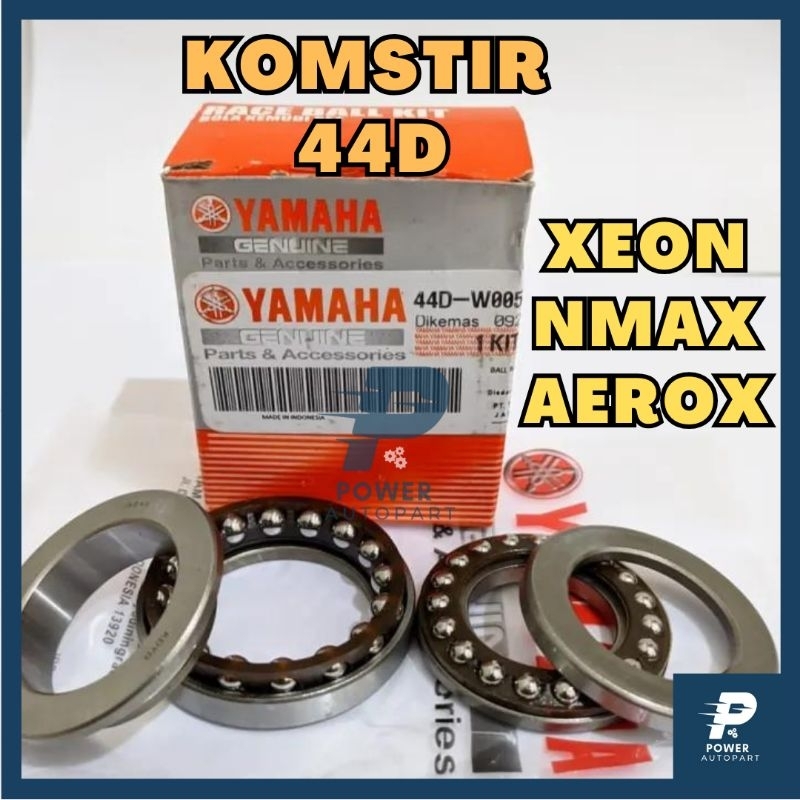 Komstir Comstir XEON 44D NMAX , XEON RC, AEROX Kualitas Original KOMSTIR BEARING KLAHAR STANG STIR -