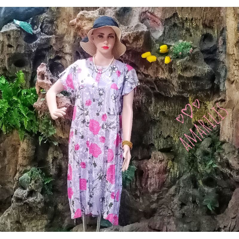 DASTER BUNGA PINK UNGU LD 100