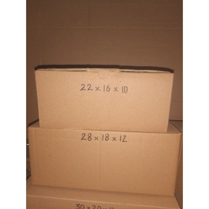 

kardus 22x16x10 cm die cut kuncian