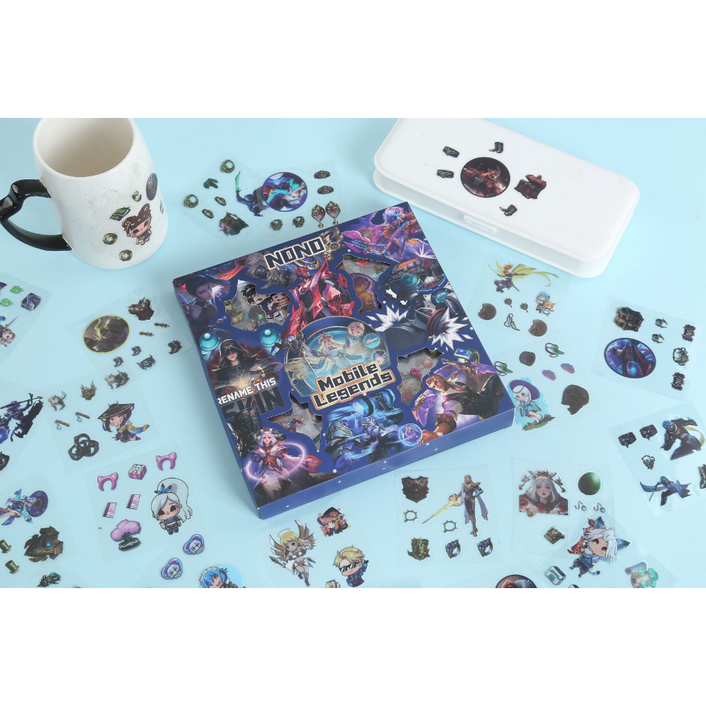 

STIKER MOBILE LEGEND ISI 100 LEMBAR