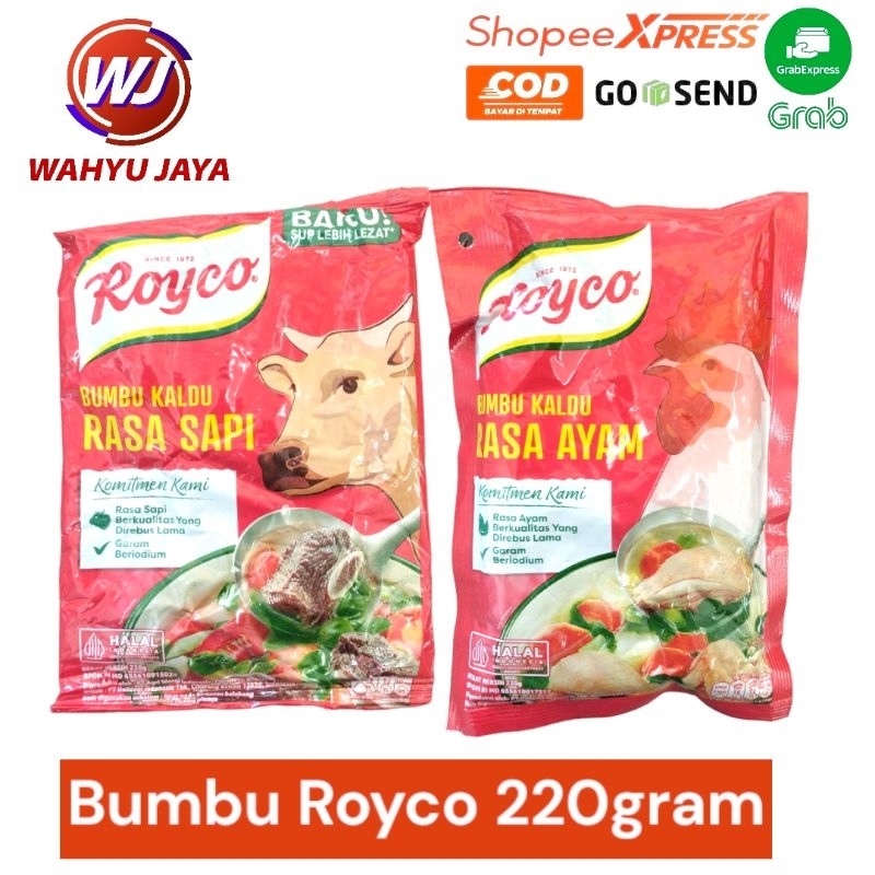 

bumbu Royco ayam/Royco sapi 220 gram