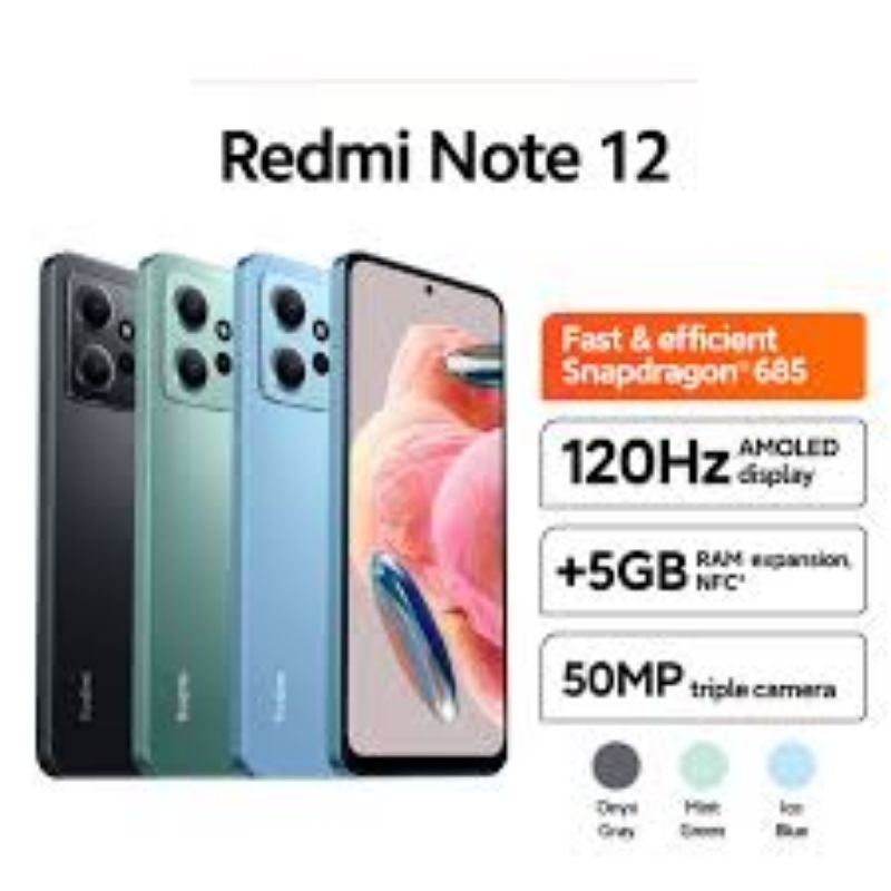 redmi note 12 ram 6/128
