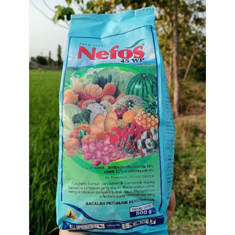 Fungisida Nefos 45WP 500gr