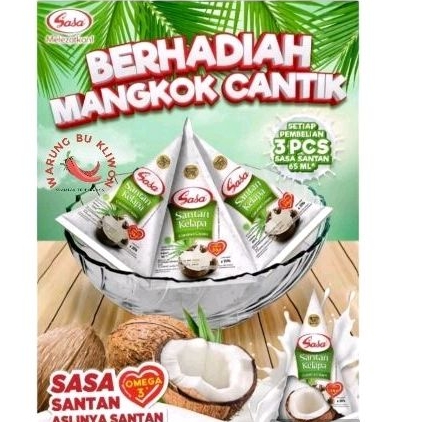 

Santan Sasa Gratis Mangkok