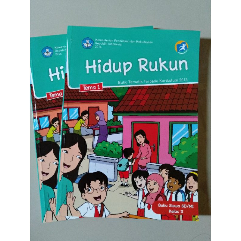 Buku Hidup rukun tema 1 kelas 2