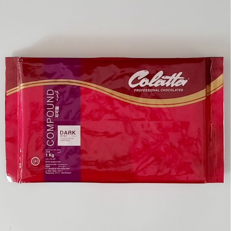 

colatta dark chcolate 1 kg/ coklat compound dark