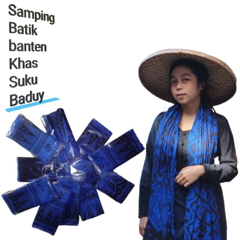Kain batik banten khas suku baduy