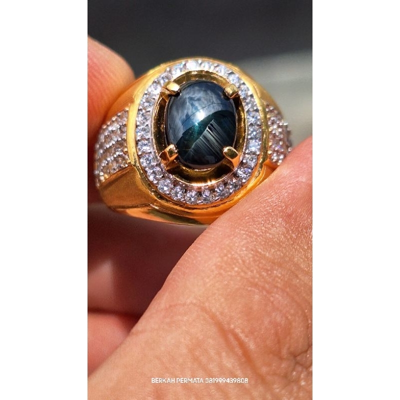 Natural sapphire thailand nte / bangsing biru parthawijaya