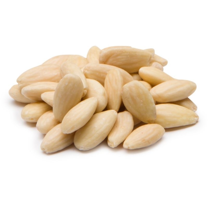 

Raw Almond Blanched / Kacang almond utuh / Almond kupas tanpa kulit ari