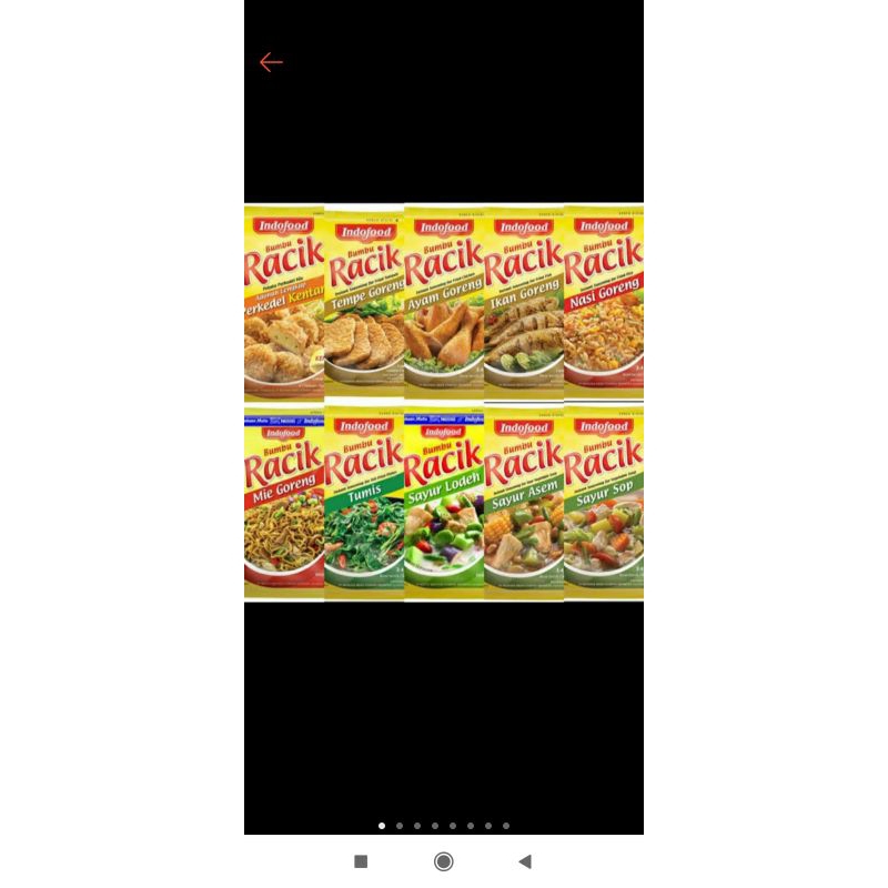 

Bumbu Instan Racik Indofood 20g