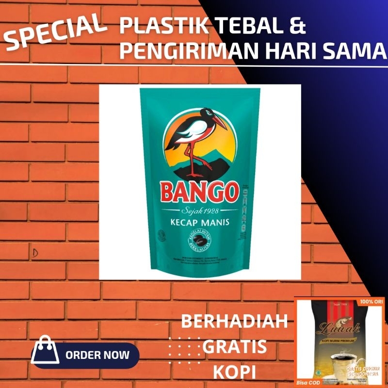 

kecap manis bango refill 520 ml