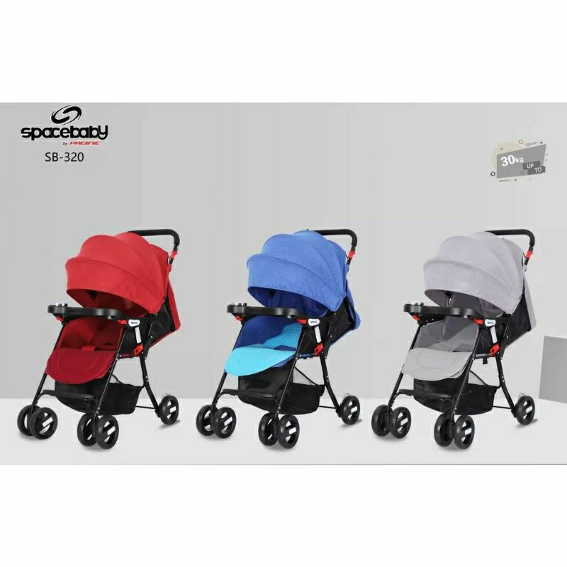 Baby Stroller Spacebaby SB 320 / Kereta Dorong Bayi / Stroller Bayi Spacebaby SB 320