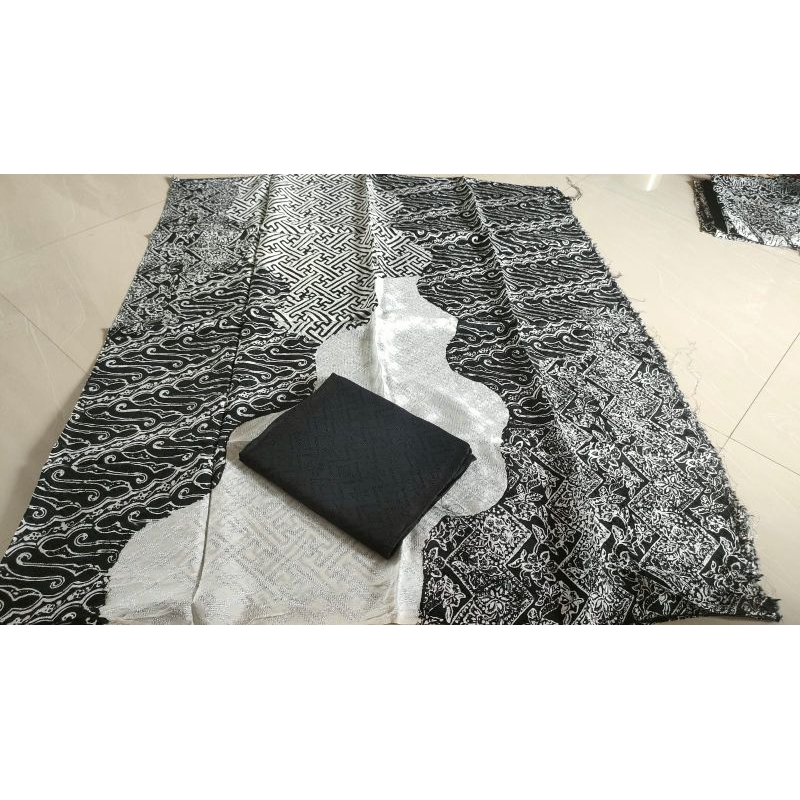 kain batik motif pulauan puloan khas trusmi cirebon bahan viscose semi sutra fiskos viskos warna hit