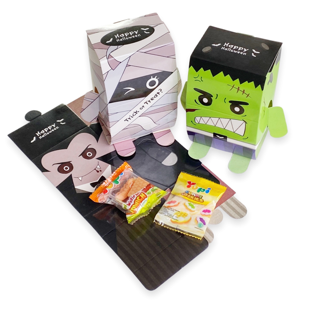 

W! Accessories Halloween Kotak Permen Trick Or Treat Monster 64402601
