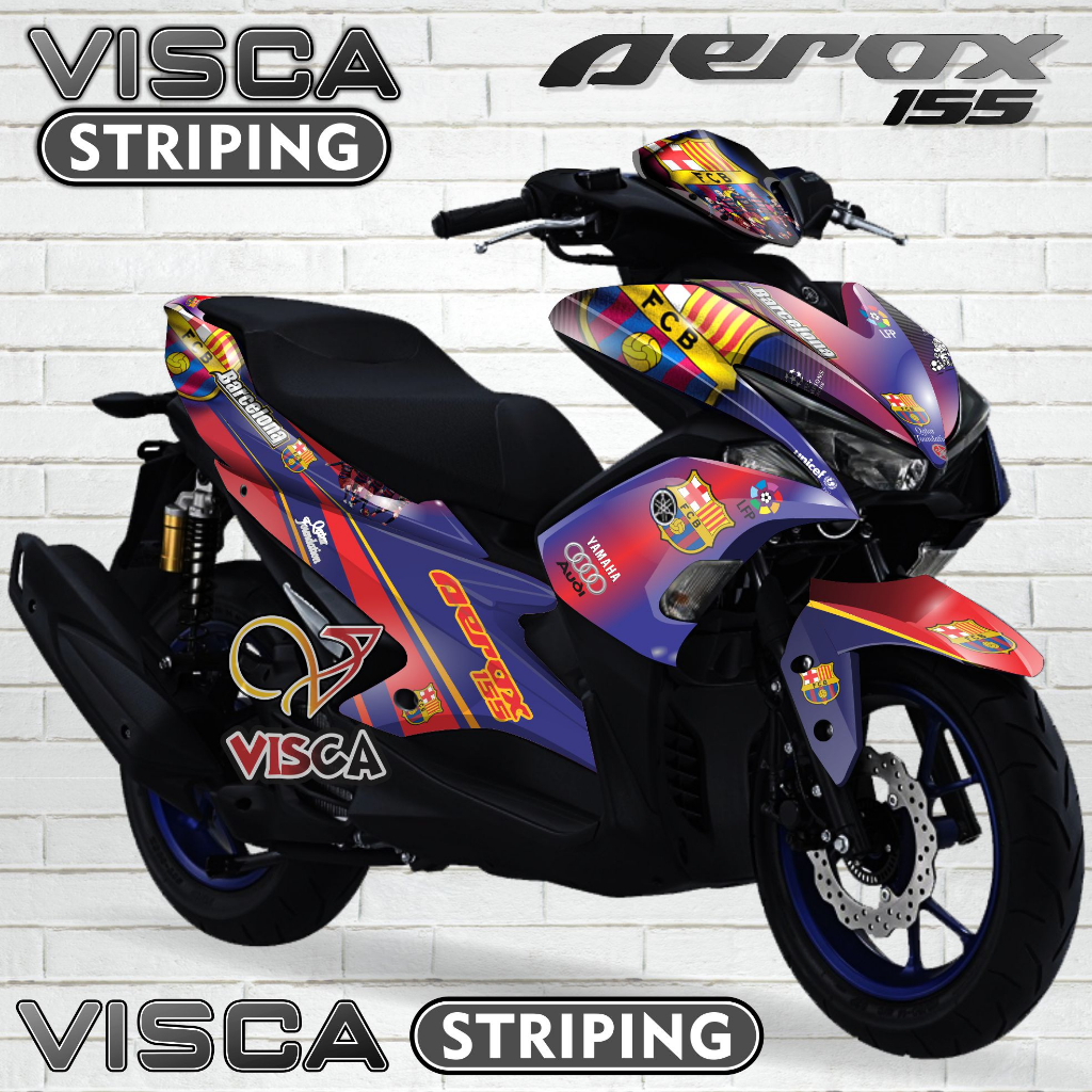 Decal Aerox 155 Old Full Body - Stiker Aerox 155 Old Keren - Striping Aerox 155 Old Variasi - Decal 
