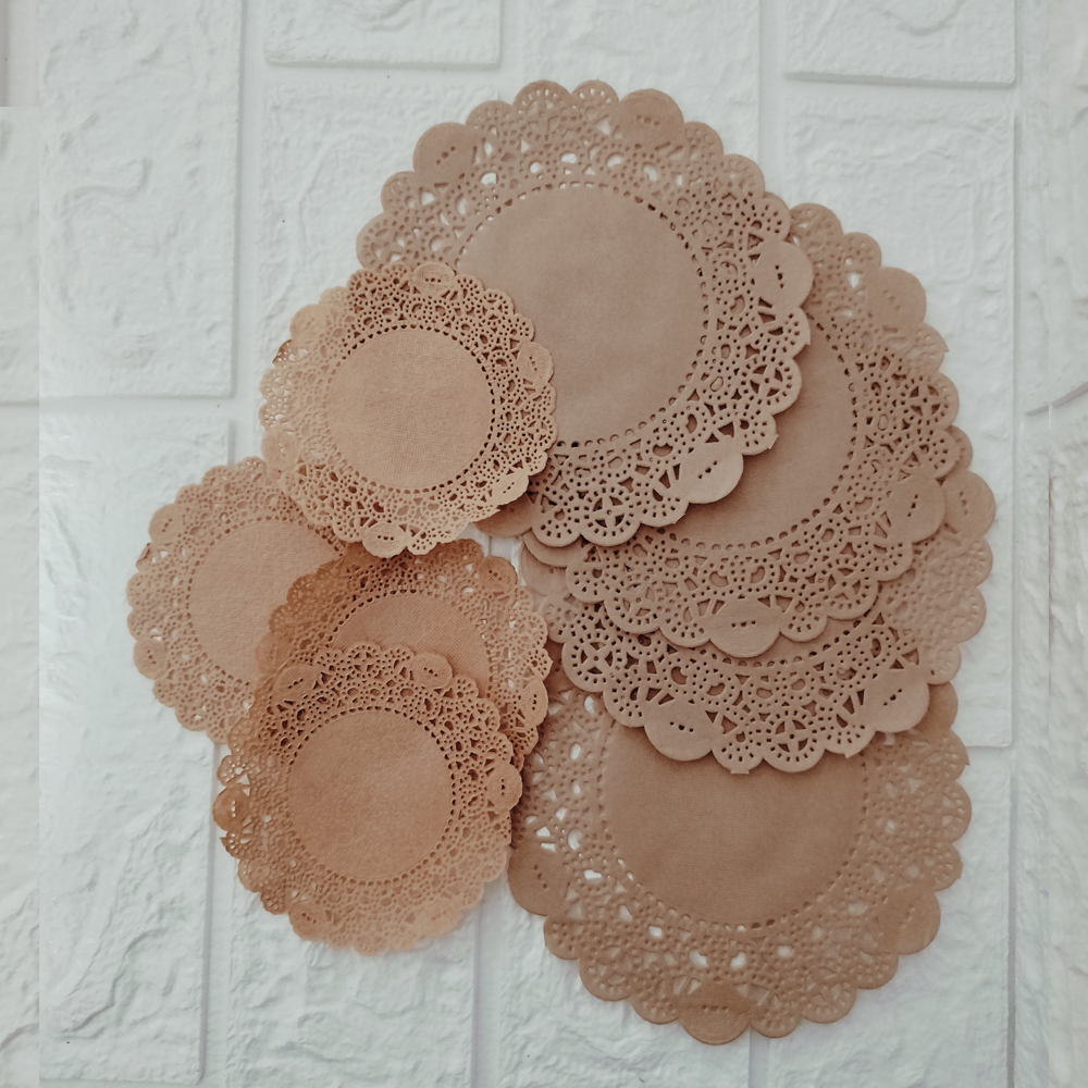 

Kertas Doilies Cokelat | Doilies Paper | Kertas Renda | Scrapbook & Journalling