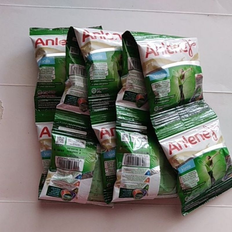 

anlene sachet rasa vanila 20 gr × 10 sachet