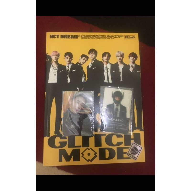 Album Official NCT DREAM GLITCH MODE Scratch Ver. (Unsealed) PC MARK