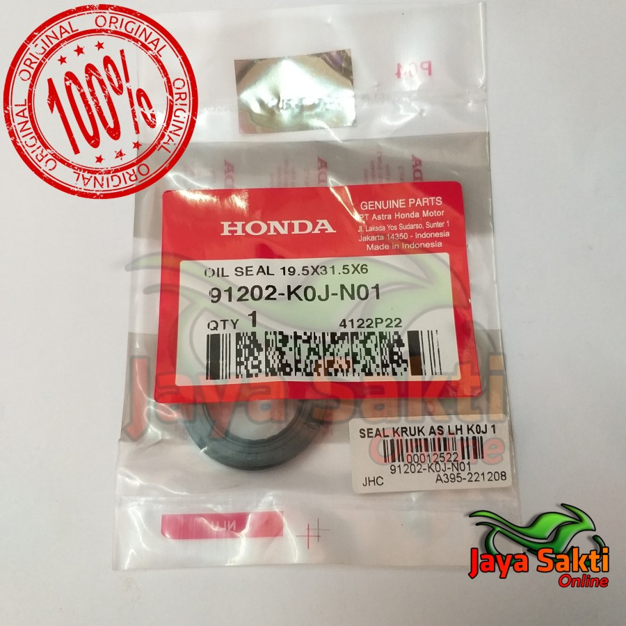 SIL SEAL KRUK AS KIRI GENIO BEAT NEW 2020 DELUXE ASLI HONDA