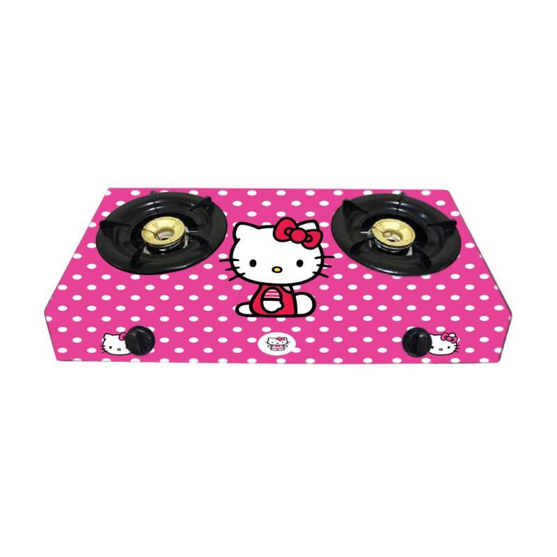 stiker kompor gas 2 tungku