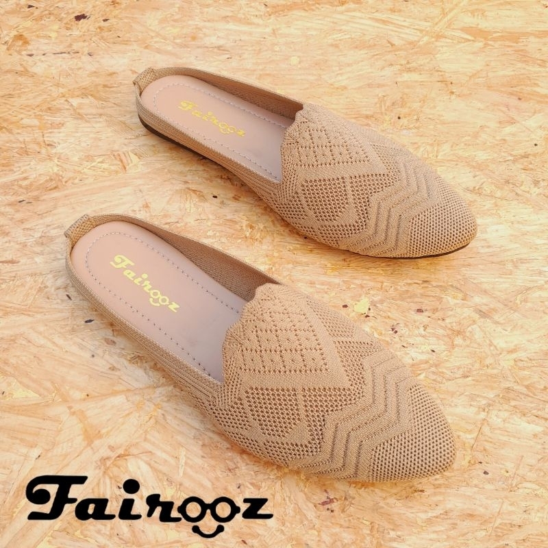 Fairooz - Sandal Selop Wanita Rajut Import