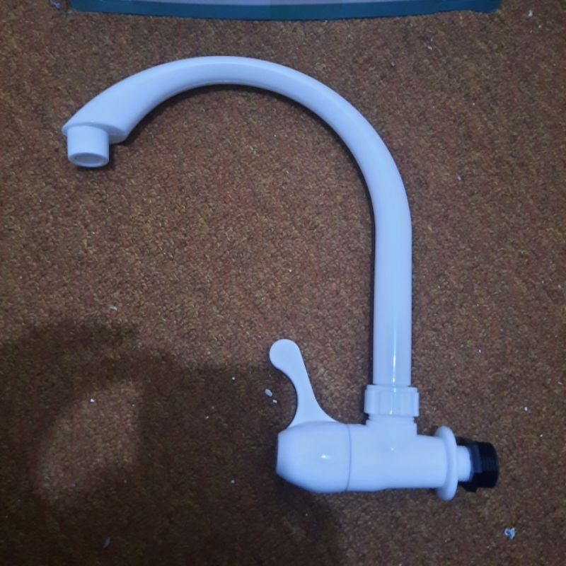 Kran Angsa Plastik PVC Voxy/ Kran Wastafel/ Cuci Piring