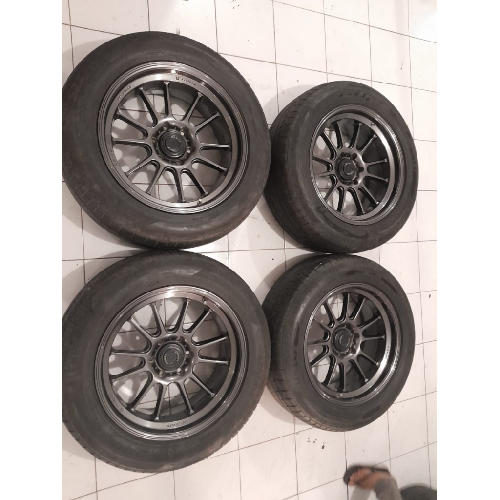 Velg Mobil Bekas Lenso Ring 20x9 Pcd 6x139,7 Ban 275 55 R20 Cocok Untuk Pajero Sport Triton Ford ran